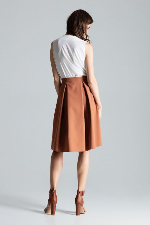 Spódnica Model M675 Brown - Figl Spódnica Model M675 Brown - Figl