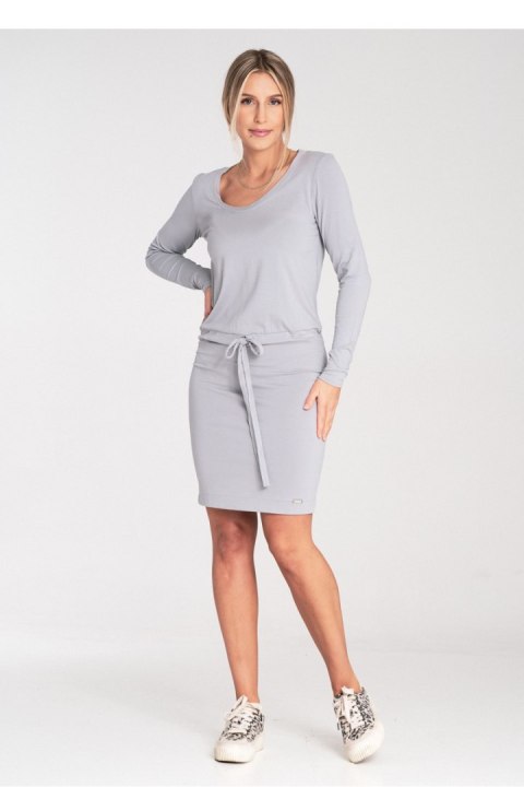 Sukienka Model M1049 Dark Grey - Figl Sukienka Model M1049 Dark Grey - Figl