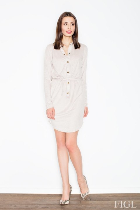 Sukienka Model M454 Beige - Figl Sukienka Model M454 Beige - Figl