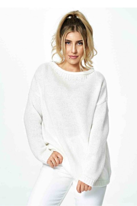 Sweter Damski Model M888 Ecru - Figl Sweter Damski Model M888 Ecru - Figl
