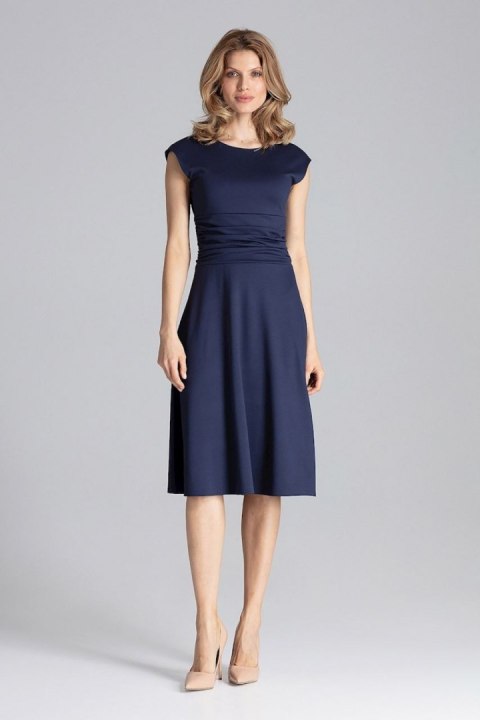 Sukienka Model M660 Navy - Figl Sukienka Model M660 Navy - Figl
