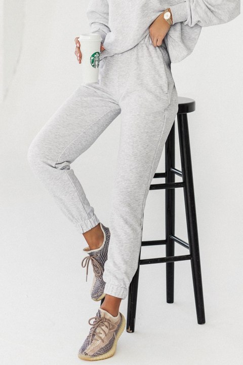 Spodnie Dresowe Model Morelli T23 Grey - IVON Spodnie Dresowe Model Morelli T23 Grey - IVON