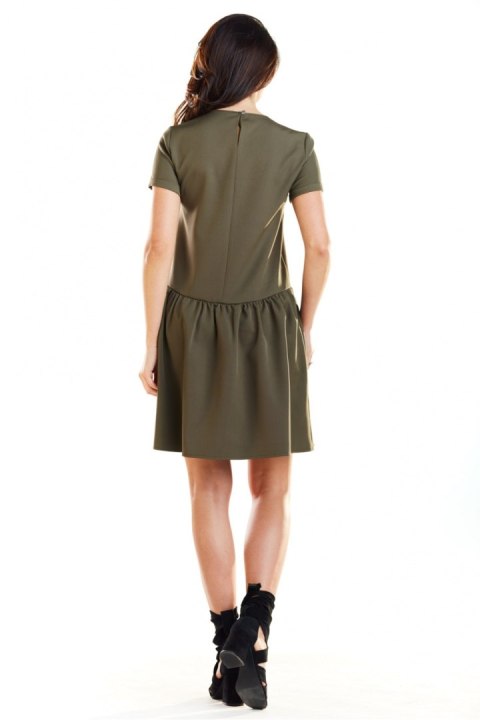 Sukienka Model A277 Khaki - awama Sukienka Model A277 Khaki - awama