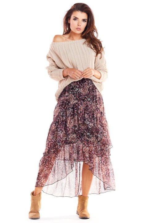 Spódnica Model A331 Wzór 2 - awama Spódnica Model A331 Wzór 2 - awama