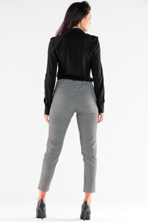 Spodnie Damskie Model A532 Houndstooth - awama Spodnie Damskie Model A532 Houndstooth - awama
