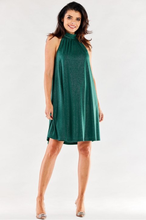 Sukienka Model A556 Bottle Green - awama Sukienka Model A556 Bottle Green - awama