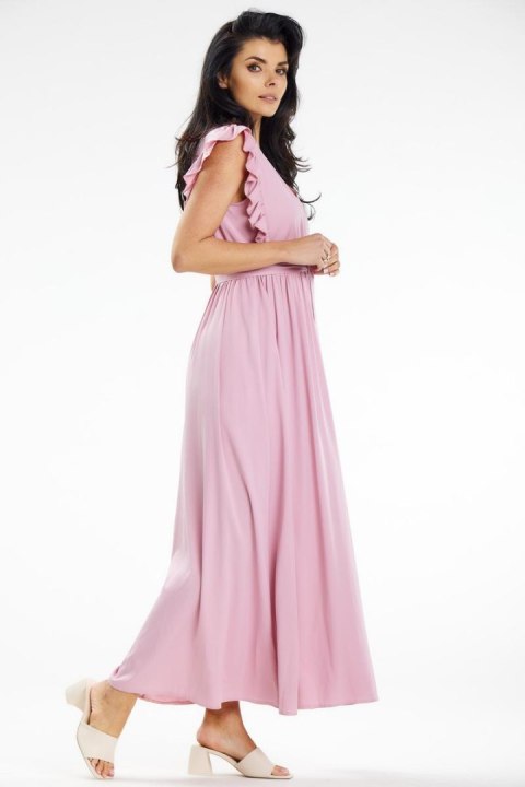 Sukienka Model A638 Dirty Pink - awama Sukienka Model A638 Dirty Pink - awama