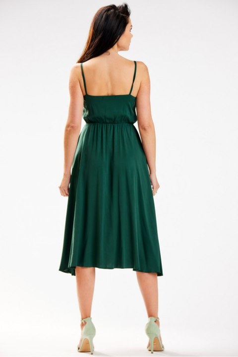 Sukienka Model A579 Bottle Green - awama Sukienka Model A579 Bottle Green - awama