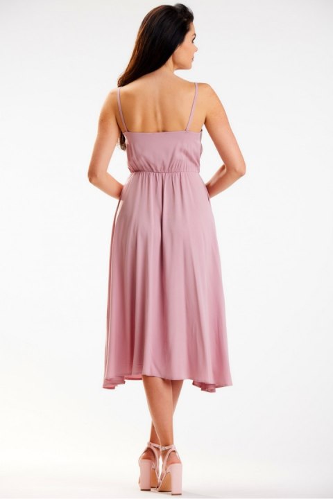 Sukienka Model A579 Dirty Pink - awama Sukienka Model A579 Dirty Pink - awama