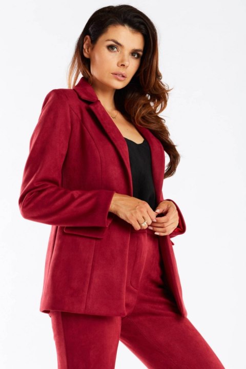 Żakiet Model A460 Bordo - awama Żakiet Model A460 Bordo - awama