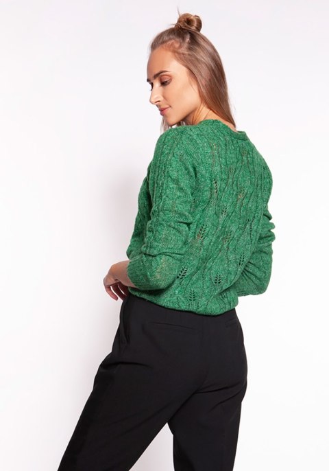 Sweter Damski Model SWE267 Green - MKM Sweter Damski Model SWE267 Green - MKM