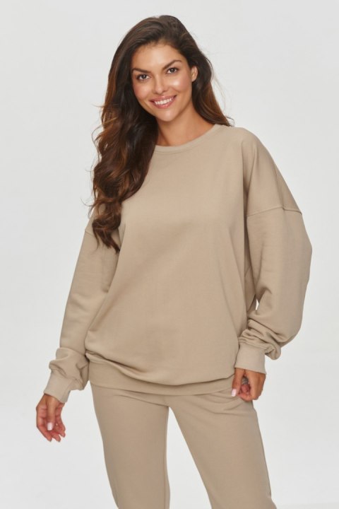 Bluza Damska Model M859 Light Beige - Makadamia Bluza Damska Model M859 Light Beige - Makadamia
