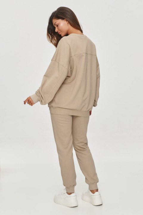 Bluza Damska Model M859 Light Beige - Makadamia Bluza Damska Model M859 Light Beige - Makadamia