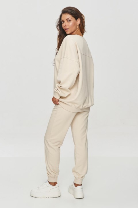 Bluza Damska Model M859 Wanilia - Makadamia Bluza Damska Model M859 Wanilia - Makadamia