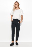 Spodnie Dresowe Model M732 Black - Makadamia