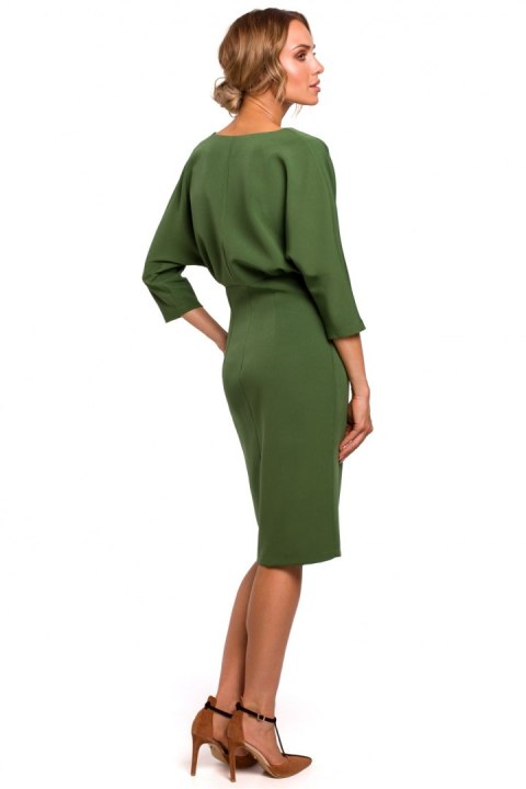 Sukienka Model MOE464 Green - Moe Sukienka Model MOE464 Green - Moe