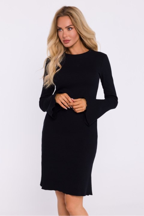Sukienka Model MOE821 Black - Moe Sukienka Model MOE821 Black - Moe