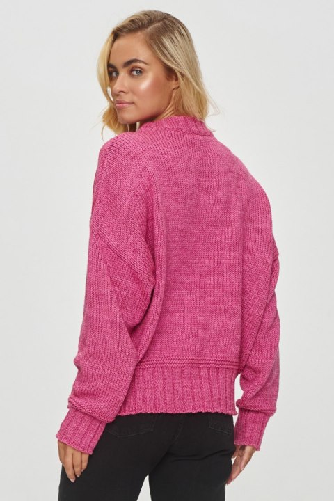 Sweter Damski Model S151 Fuksja - Makadamia Sweter Damski Model S151 Fuksja - Makadamia