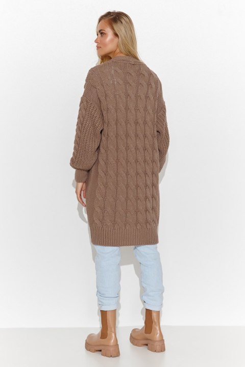 Sweter Kardigan Model S134 Cappuccino - Makadamia Sweter Kardigan Model S134 Cappuccino - Makadamia