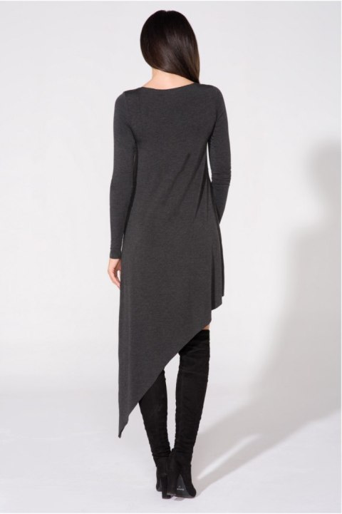 Sukienka Model T152 Dark Grey - Tessita Sukienka Model T152 Dark Grey - Tessita