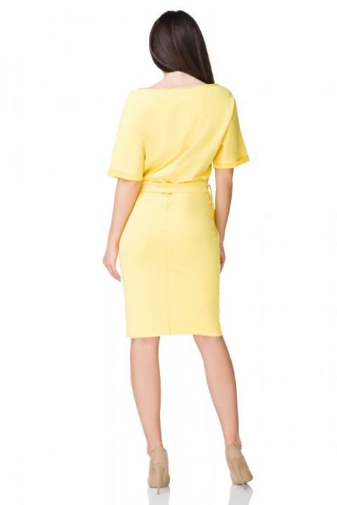 Sukienka model T186/4 Yellow - Tessita Sukienka model T186/4 Yellow - Tessita