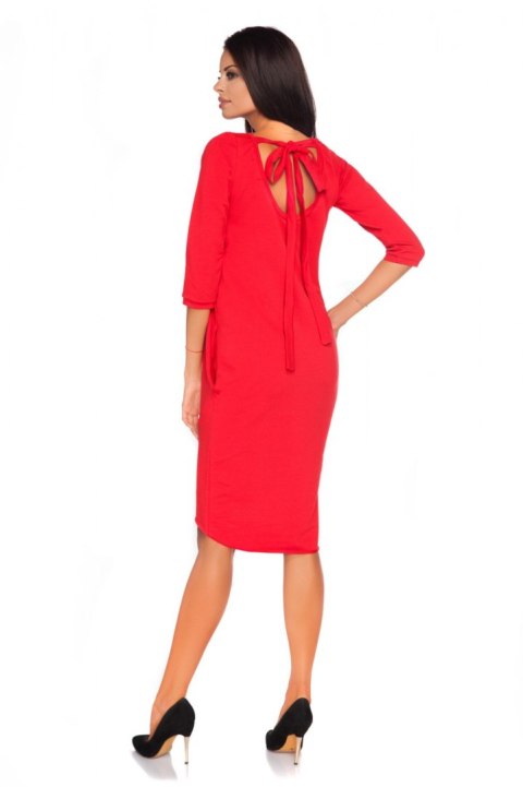 Sukienka Model Halina 6 Red - Tessita Sukienka Model Halina 6 Red - Tessita