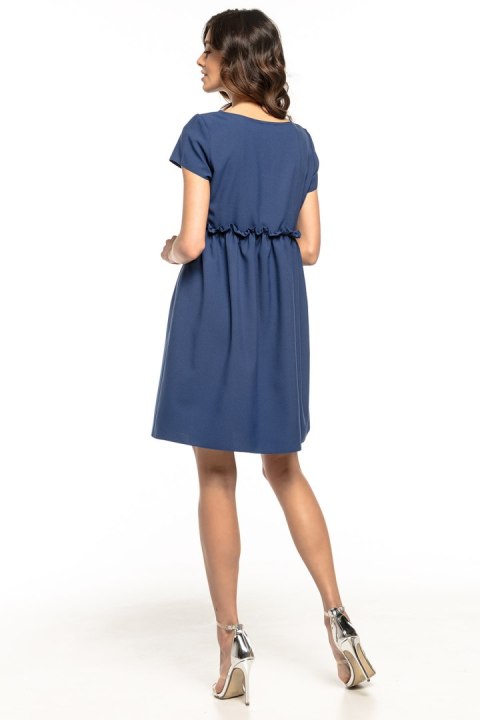 Sukienka Model T266/4 Navy - Tessita Sukienka Model T266/4 Navy - Tessita