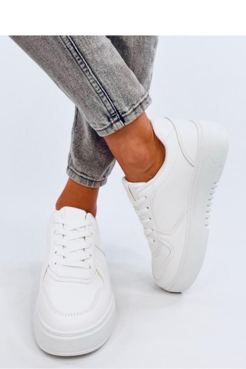 Sneakersy damskie LEES WHITE - Inello Sneakersy damskie LEES WHITE - Inello