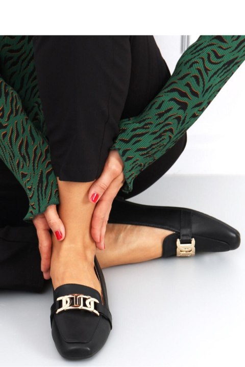 Mokasyny damskie LIDIA BLACK - Inello Mokasyny damskie LIDIA BLACK - Inello