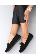 Mokasyny damskie QUEST BLACK - Inello