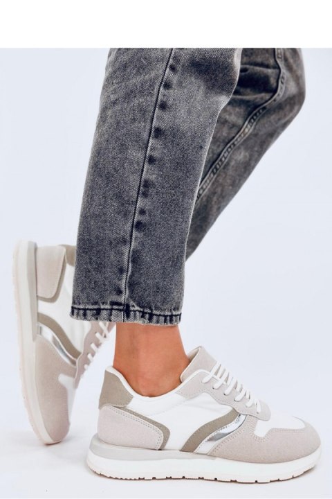 Sneakersy damskie CARTHY WHITE - Inello Sneakersy damskie CARTHY WHITE - Inello
