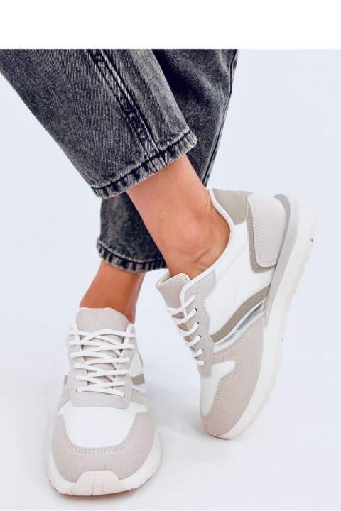 Sneakersy damskie CARTHY WHITE - Inello Sneakersy damskie CARTHY WHITE - Inello
