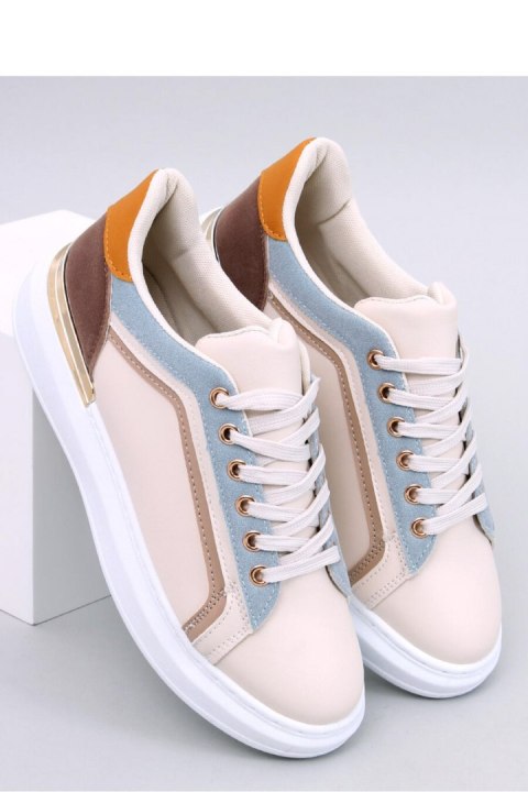 Sneakersy damskie DURIES BEIGE - Inello Sneakersy damskie DURIES BEIGE - Inello