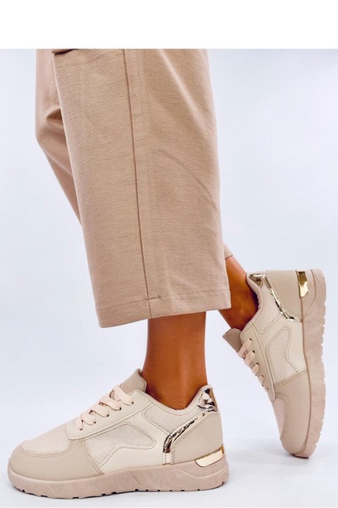 Sneakersy damskie leciutkie DOLEH BEIGE - Inello Sneakersy damskie leciutkie DOLEH BEIGE - Inello