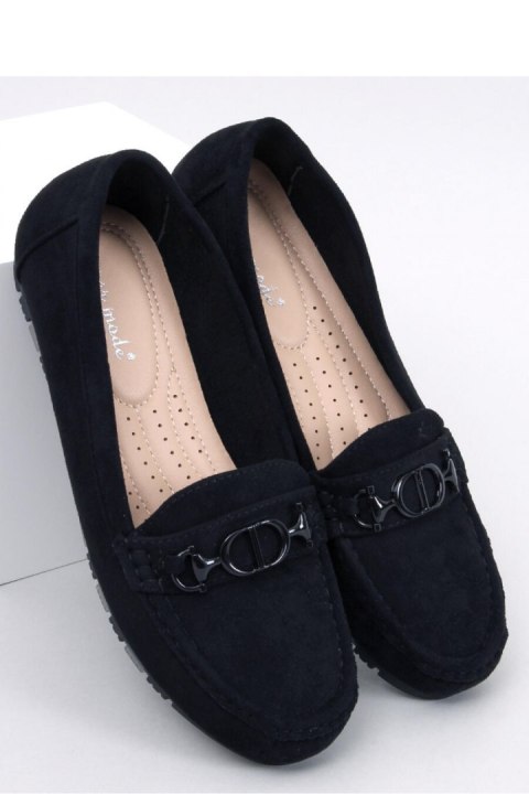 Mokasyny damskie zamszowe TRABEI BLACK - Inello Mokasyny damskie zamszowe TRABEI BLACK - Inello