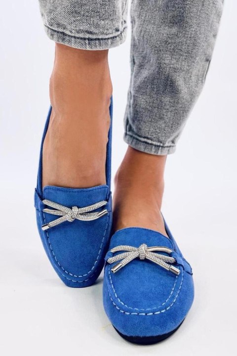 Mokasyny zamszowe MARSOIN BLUE - Inello Mokasyny zamszowe MARSOIN BLUE - Inello