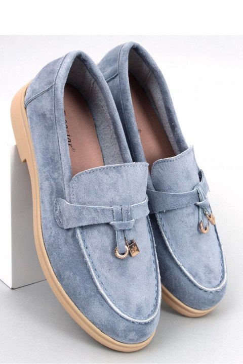 Mokasyny zamszowe OTTAVIA BLUE - Inello Mokasyny zamszowe OTTAVIA BLUE - Inello