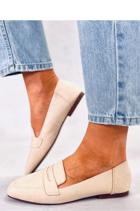 Mokasyny zamszowe klasyczne CLASS BEIGE - Inello Mokasyny zamszowe klasyczne CLASS BEIGE - Inello