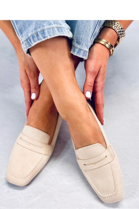 Mokasyny zamszowe klasyczne CLASS BEIGE - Inello Mokasyny zamszowe klasyczne CLASS BEIGE - Inello