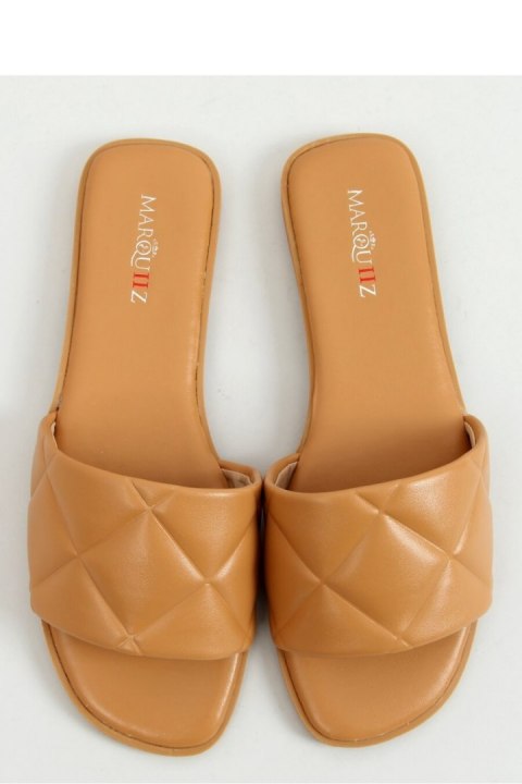 Sandał KLAPKI PIKOWANE CAMEL 5860 CAMEL - Inello Sandał KLAPKI PIKOWANE CAMEL 5860 CAMEL - Inello