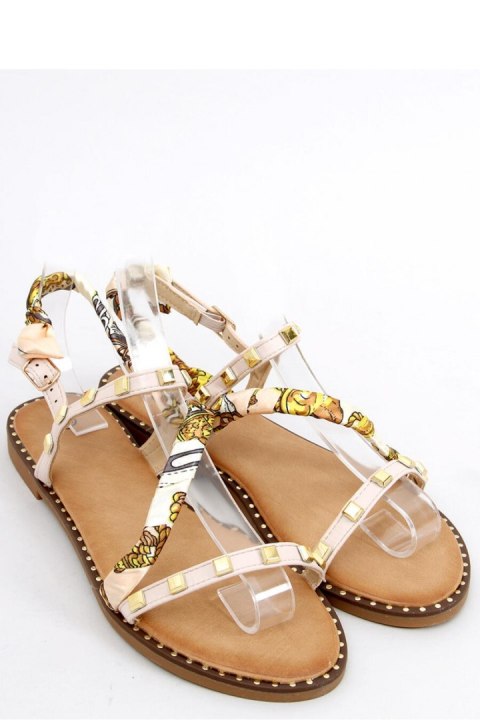 Sandałki damskie MAYA BEIGE - Inello Sandałki damskie MAYA BEIGE - Inello