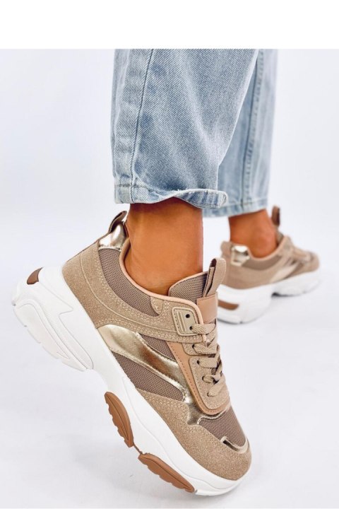 Sneakersy damskie BALTHA KHAKI - Inello Sneakersy damskie BALTHA KHAKI - Inello