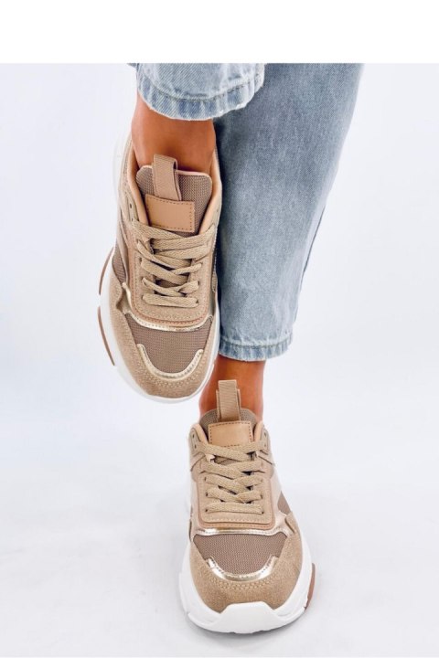 Sneakersy damskie BALTHA KHAKI - Inello Sneakersy damskie BALTHA KHAKI - Inello