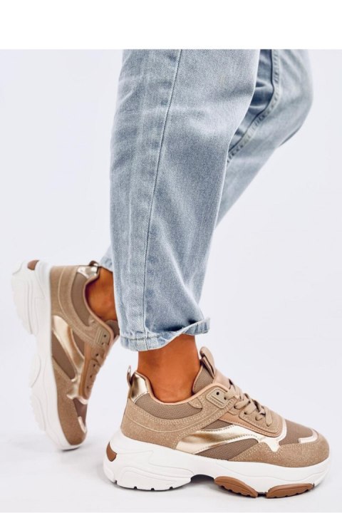 Sneakersy damskie BALTHA KHAKI - Inello Sneakersy damskie BALTHA KHAKI - Inello