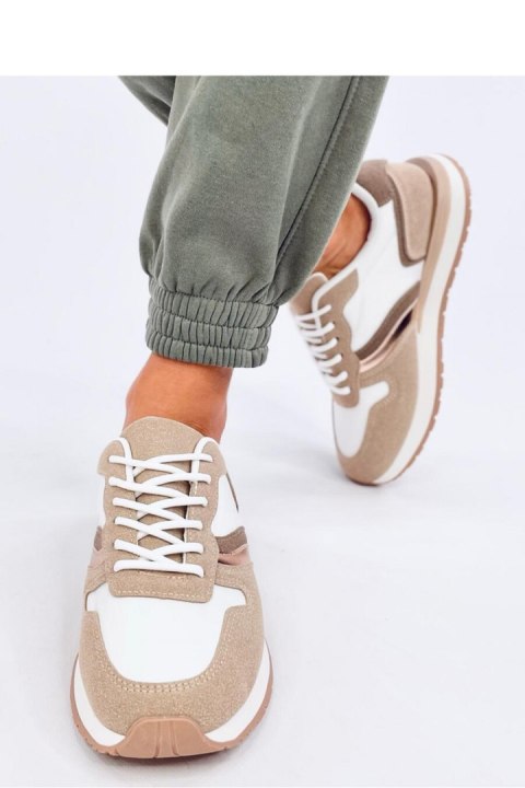 Sneakersy damskie CARTHY KHAKI - Inello Sneakersy damskie CARTHY KHAKI - Inello