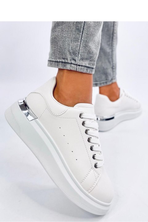 Sneakersy damskie RACLEI WHITE - Inello Sneakersy damskie RACLEI WHITE - Inello