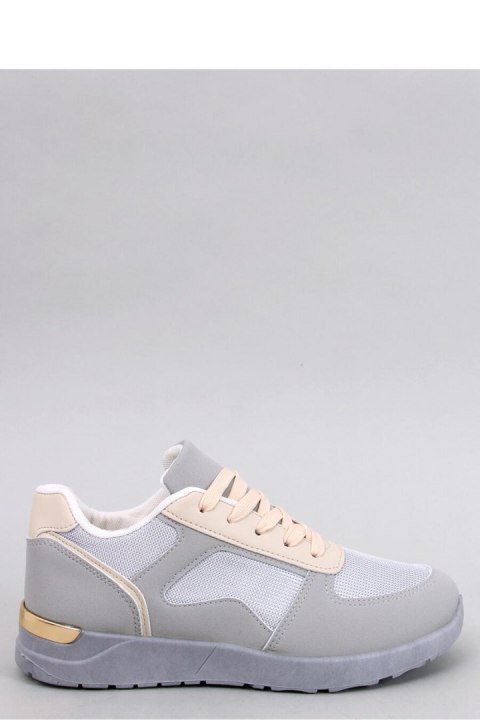 Sneakersy damskie leciutkie DOLEH GREY - Inello Sneakersy damskie leciutkie DOLEH GREY - Inello
