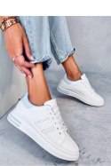 Sneakersy na koturnie MAES BLUE - Inello