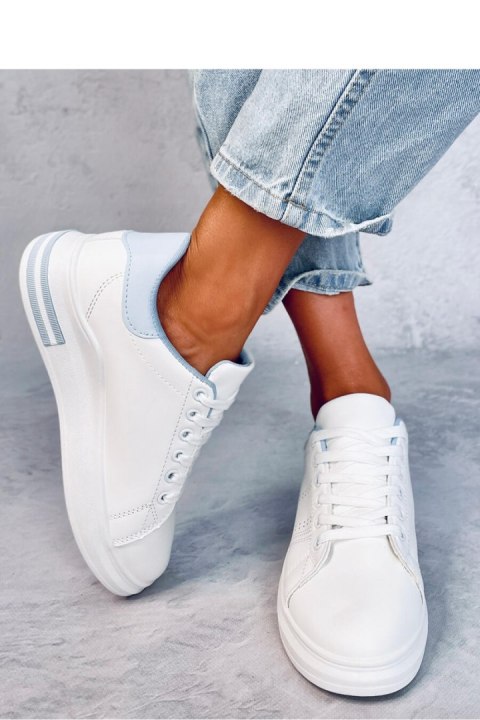 Sneakersy na koturnie MAES BLUE - Inello Sneakersy na koturnie MAES BLUE - Inello