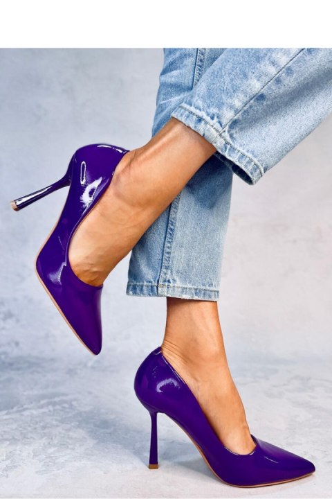 Szpilki damskie lakierowane ANIKA PURPLE - Inello Szpilki damskie lakierowane ANIKA PURPLE - Inello